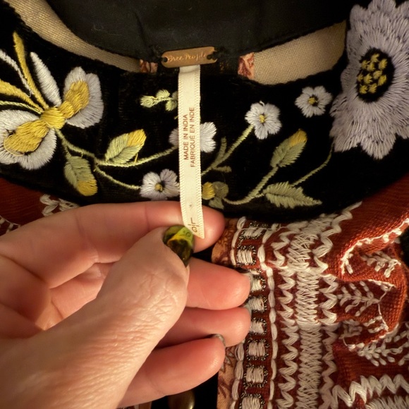 Free People velvet halter top - Picture 5 of 5